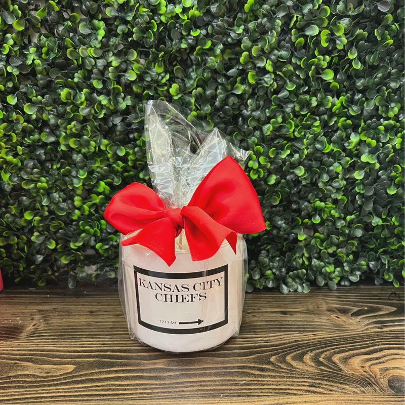 Kansas City Chiefs Candle