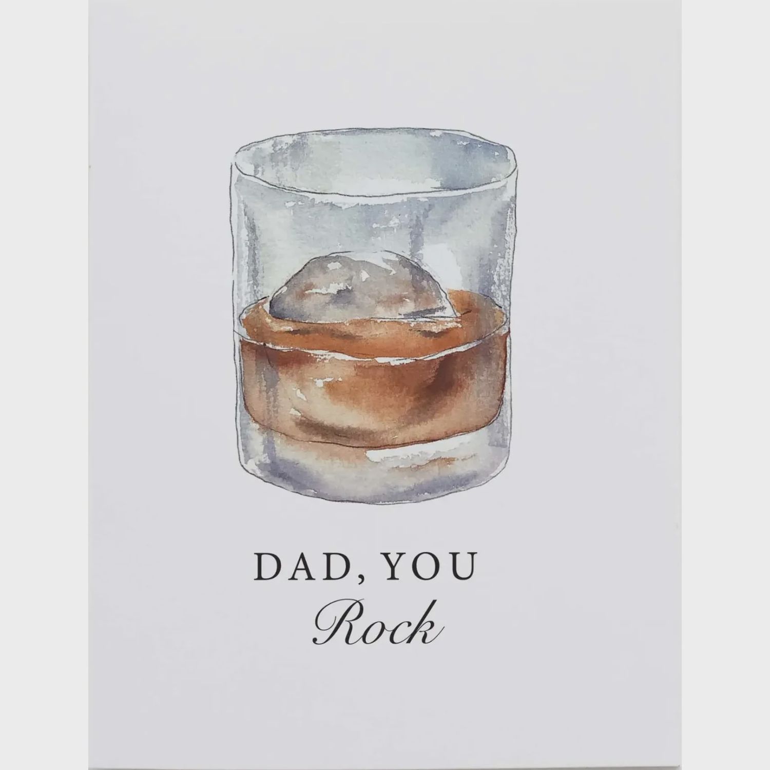 Dad You Rock Card