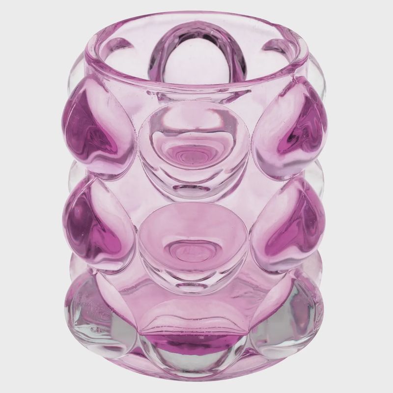 Lucia Hobnail Votive | Lavender
