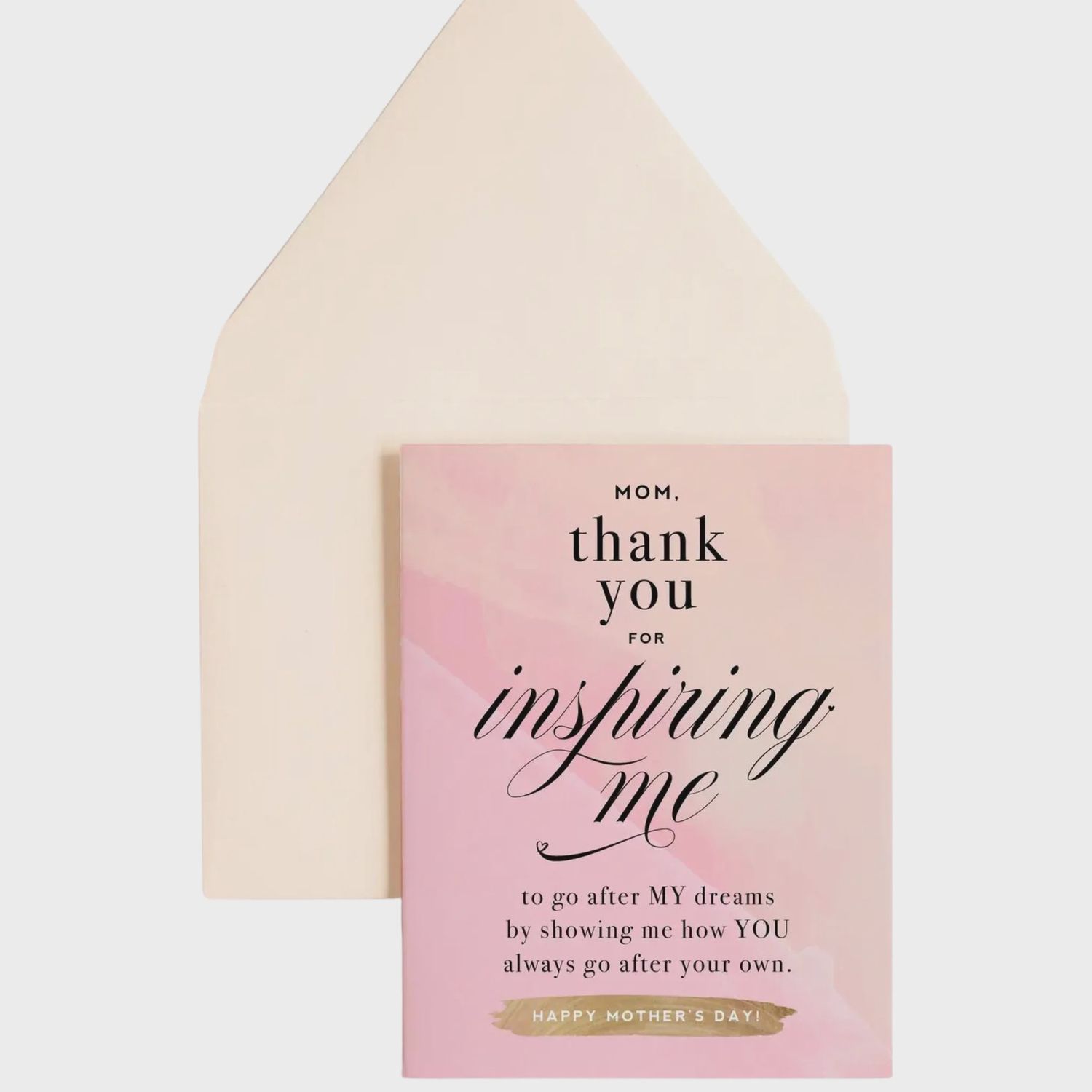 Mom Inspiring Me Card