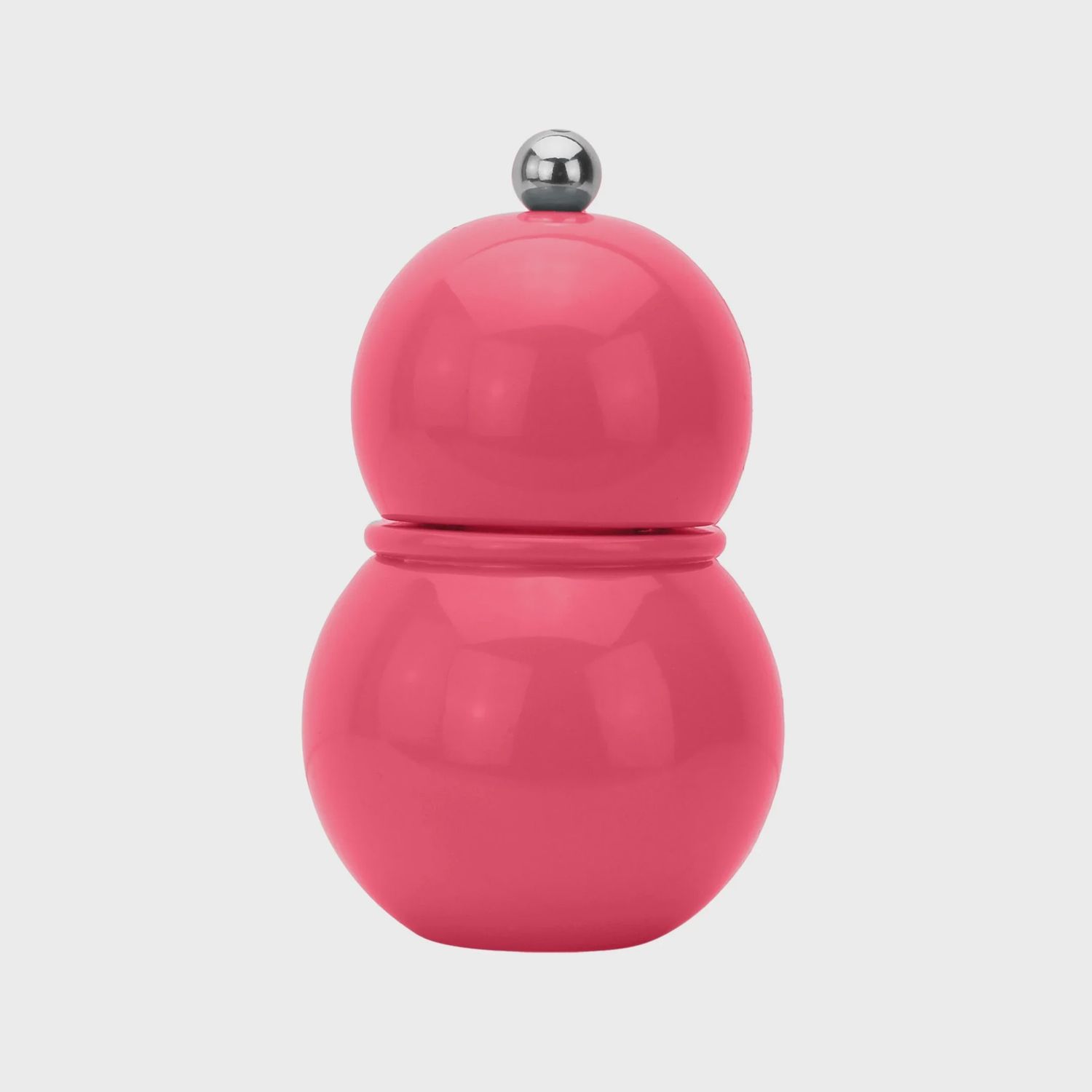Lacquer Chubby Salt or Pepper Grinder | Pink