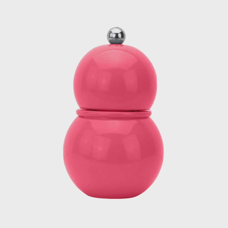 Lacquer Chubby Salt or Pepper Grinder | Pink