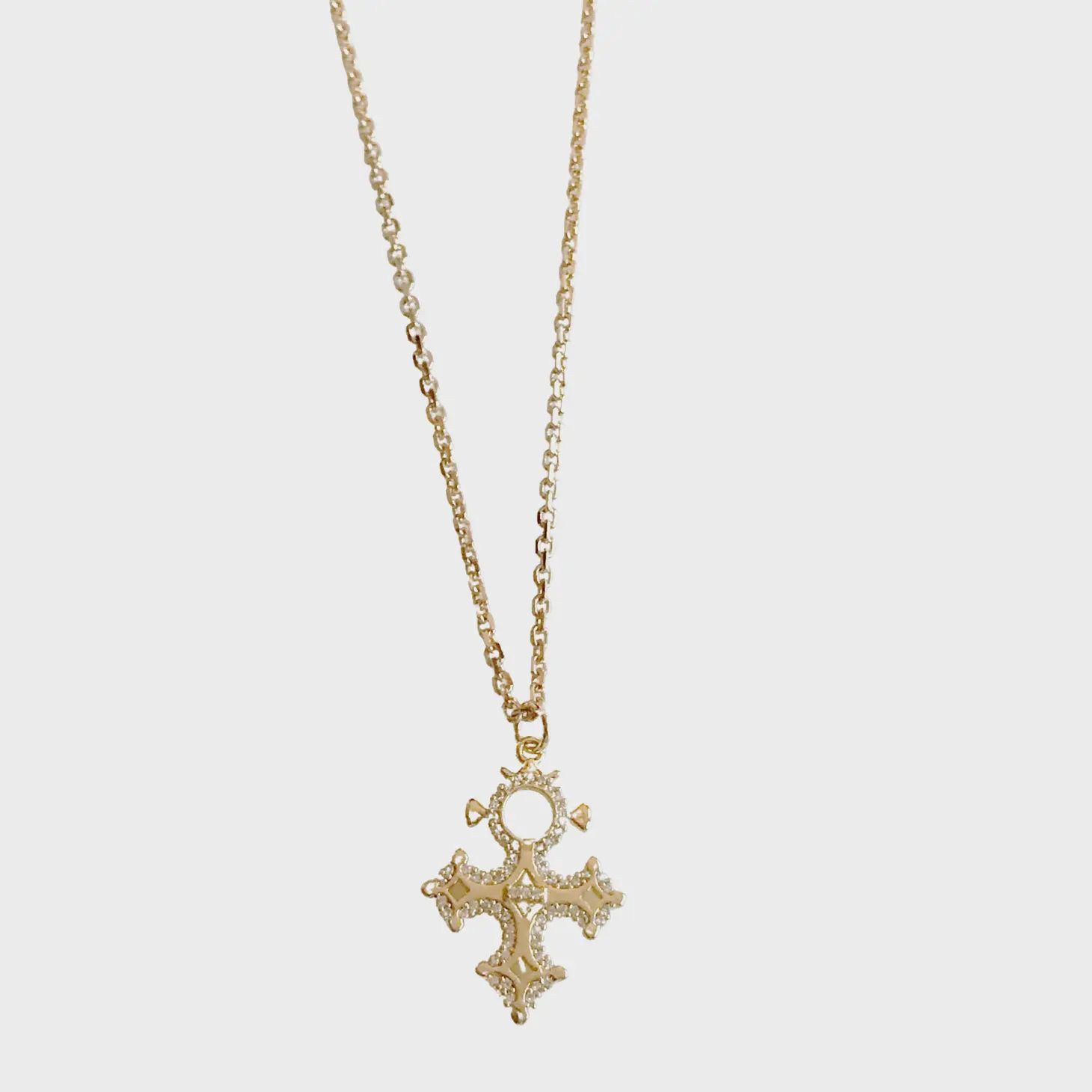 Ornate Cross Necklace