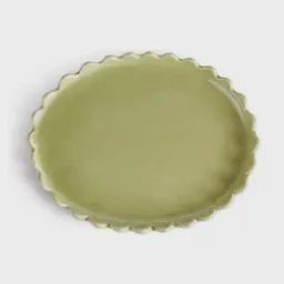 Oval Green Tray