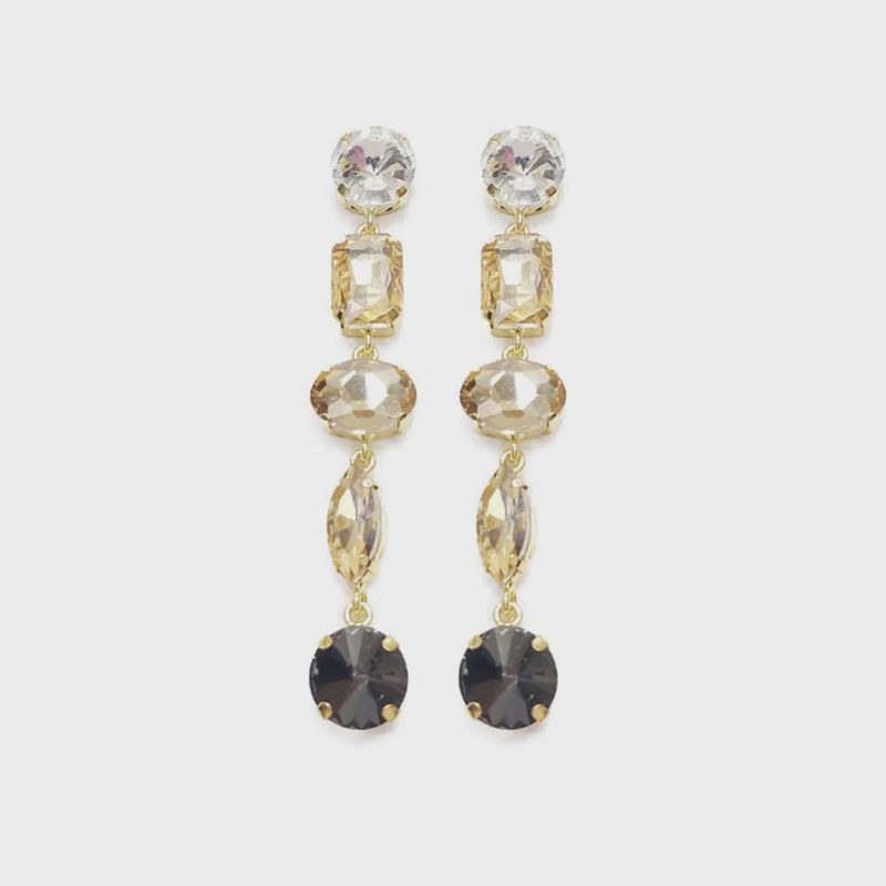 Isabella Ombre Dangle Earrings