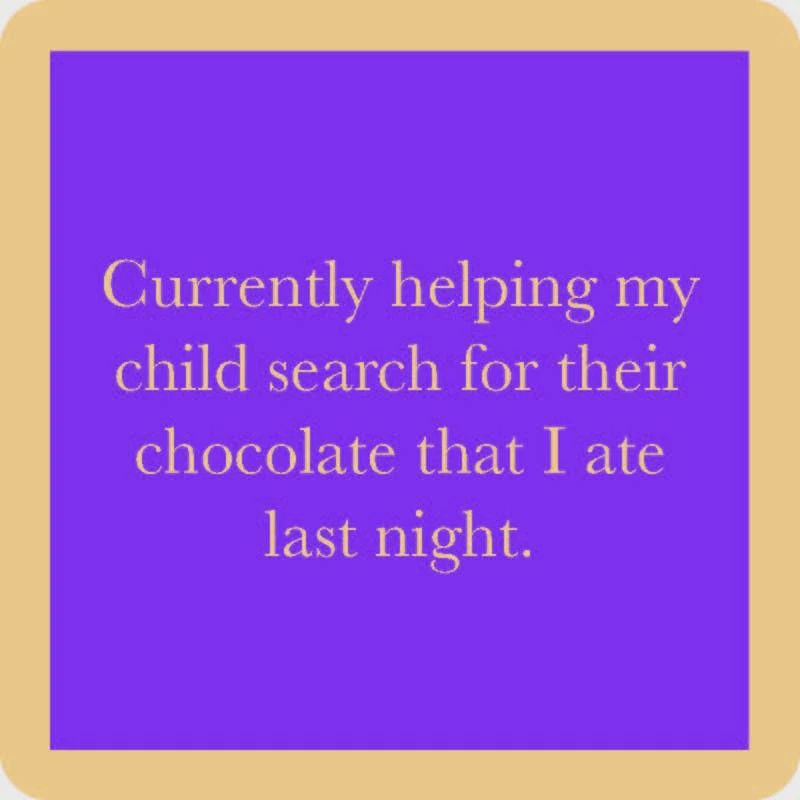 Search For Chocolate Coaster