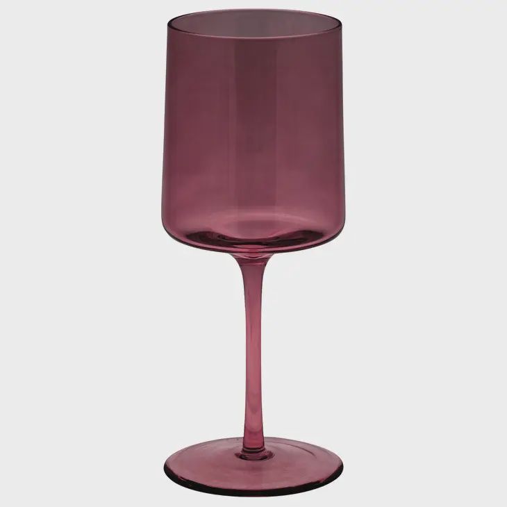 Mid-Century Wine Glass | Garnet