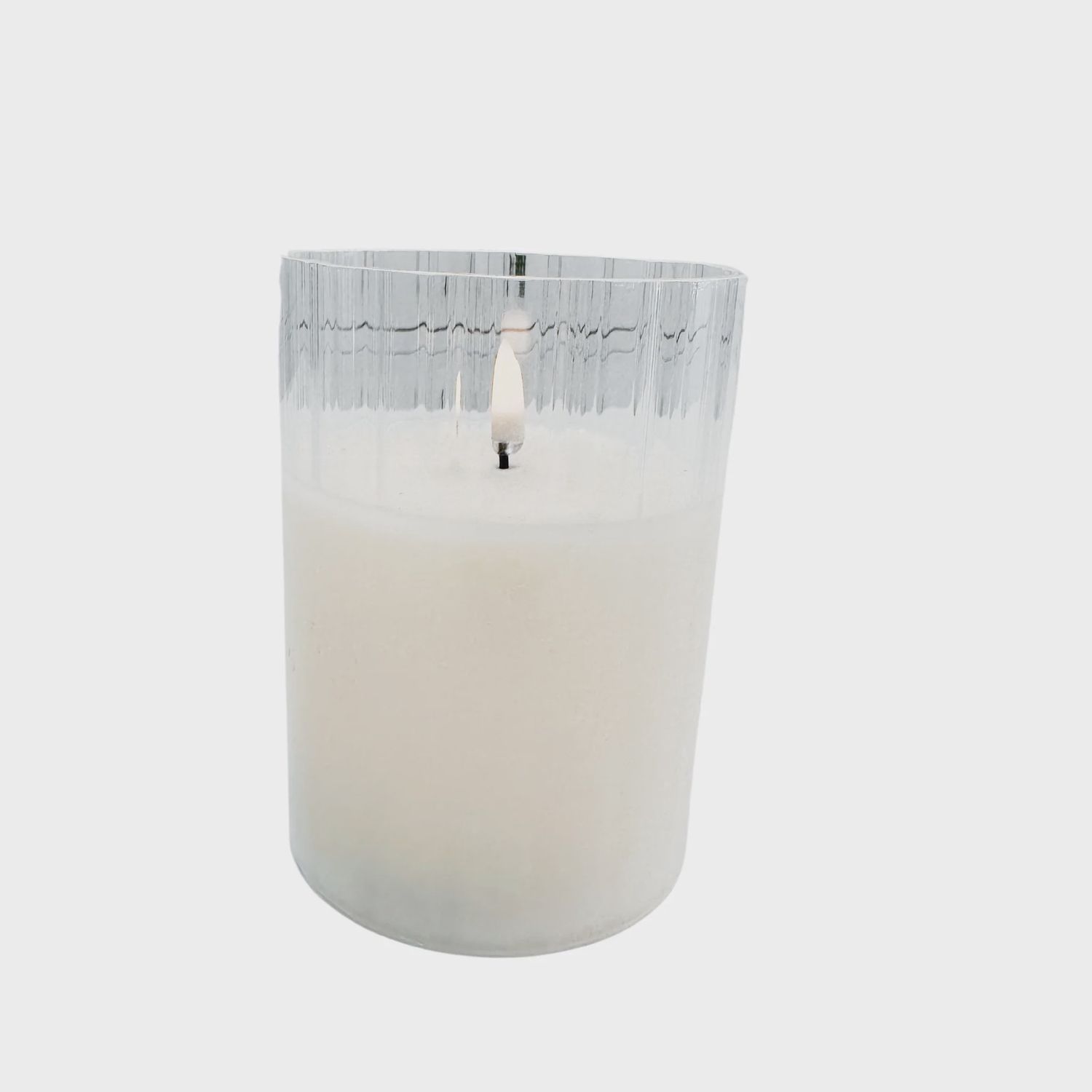 Radiance Faceted LED Flameless Candle | 3" x 5"