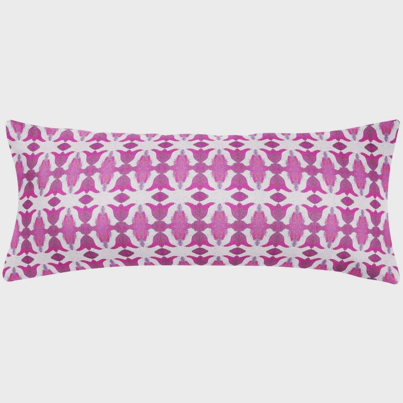 Spice Market Raspberry Accent Pillow | 14 x 36