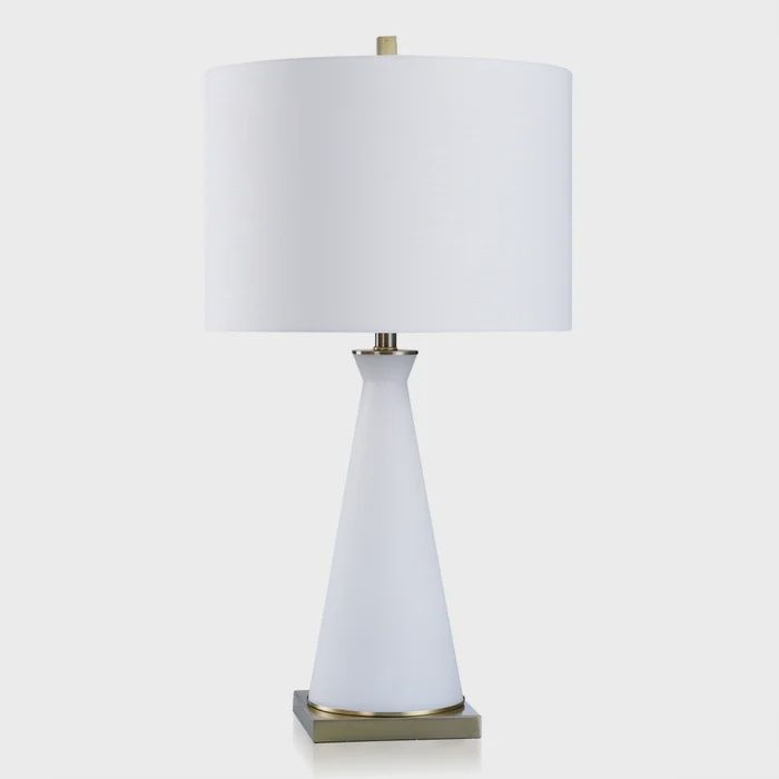 White Glass Lamp