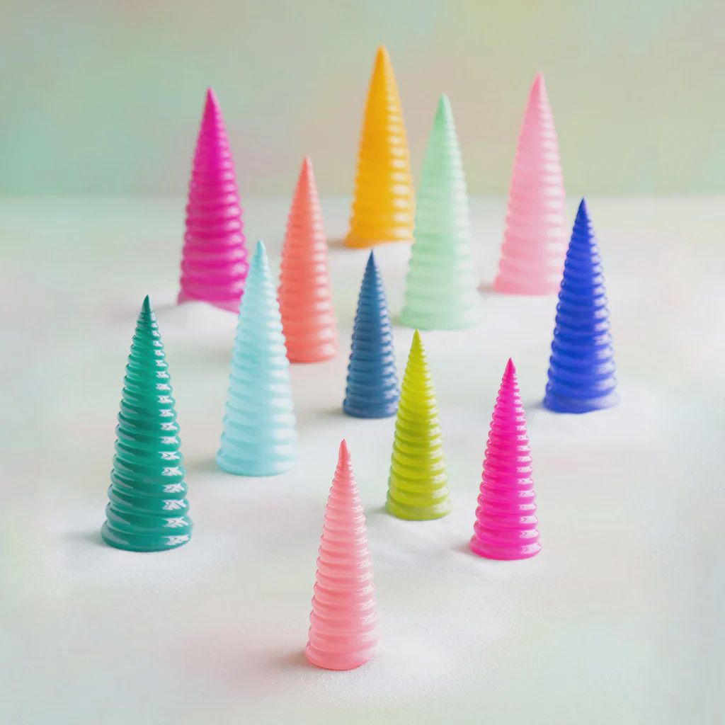 Sugar Swirl Cone Tree | 8&quot;