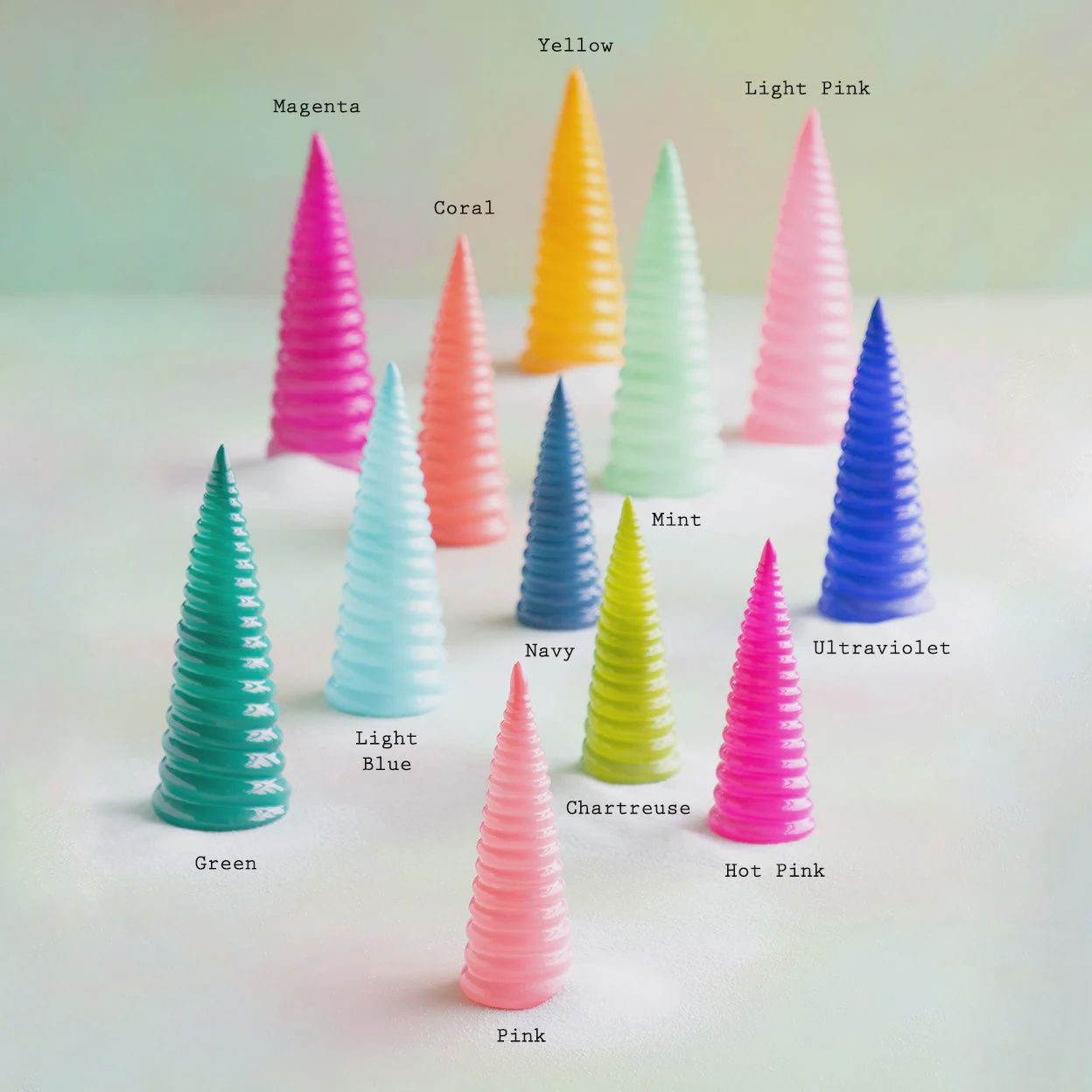Sugar Swirl Cone Tree | 12&quot;