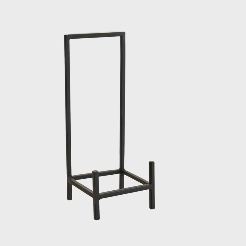Modern Black Iron Easel