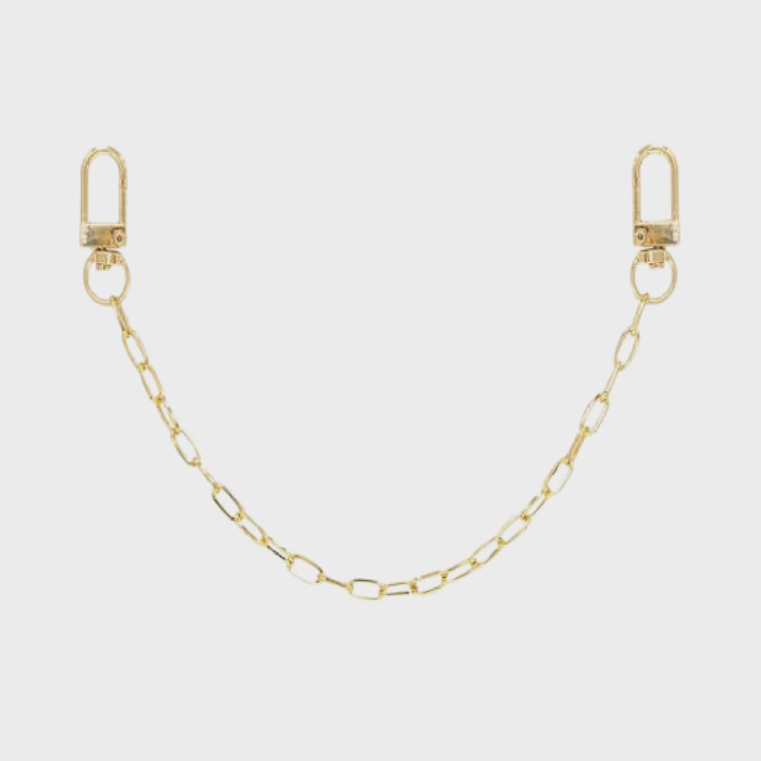 Gold Chain for Adding Purse Charms – 10&quot;