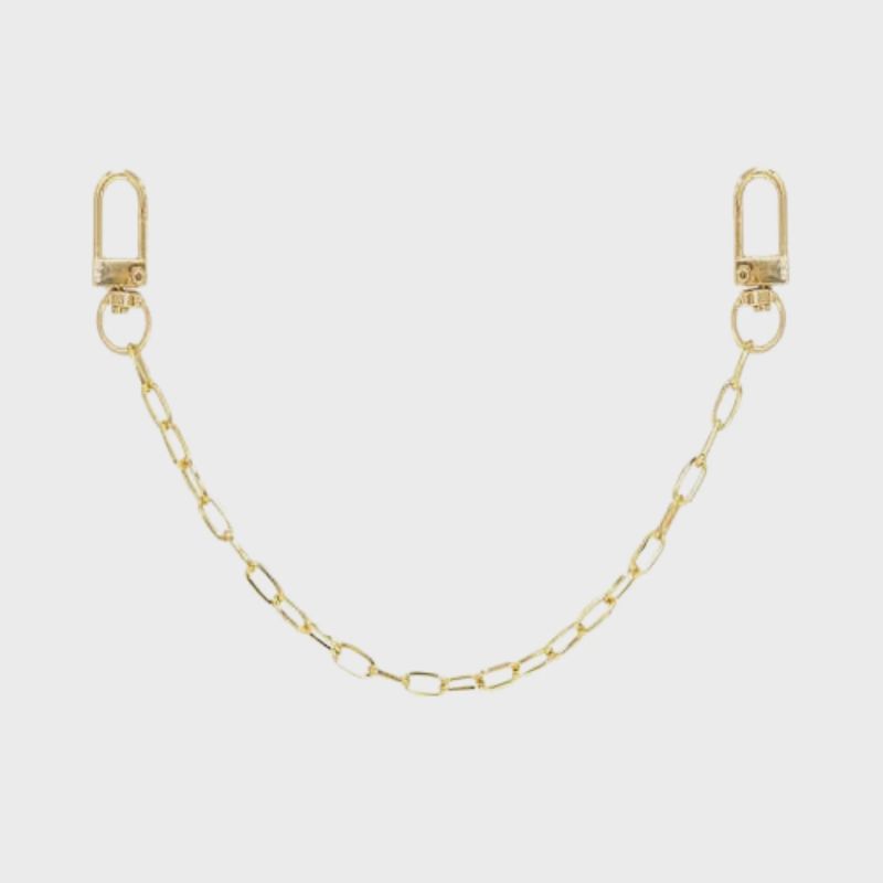 Gold Chain for Adding Purse Charms – 10"