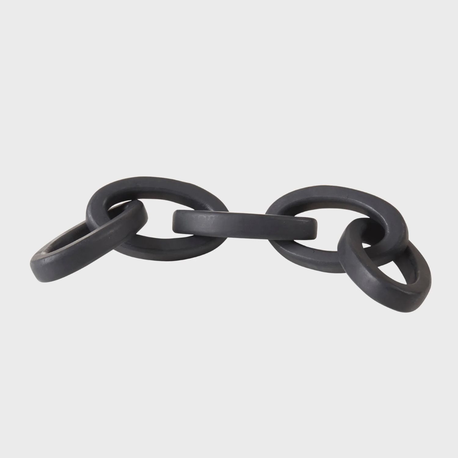 Rustic Woodcraft Chain Link - Black / 15&quot;
