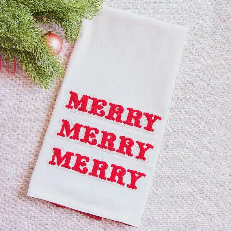 Merry Merry Merry Tea Towel