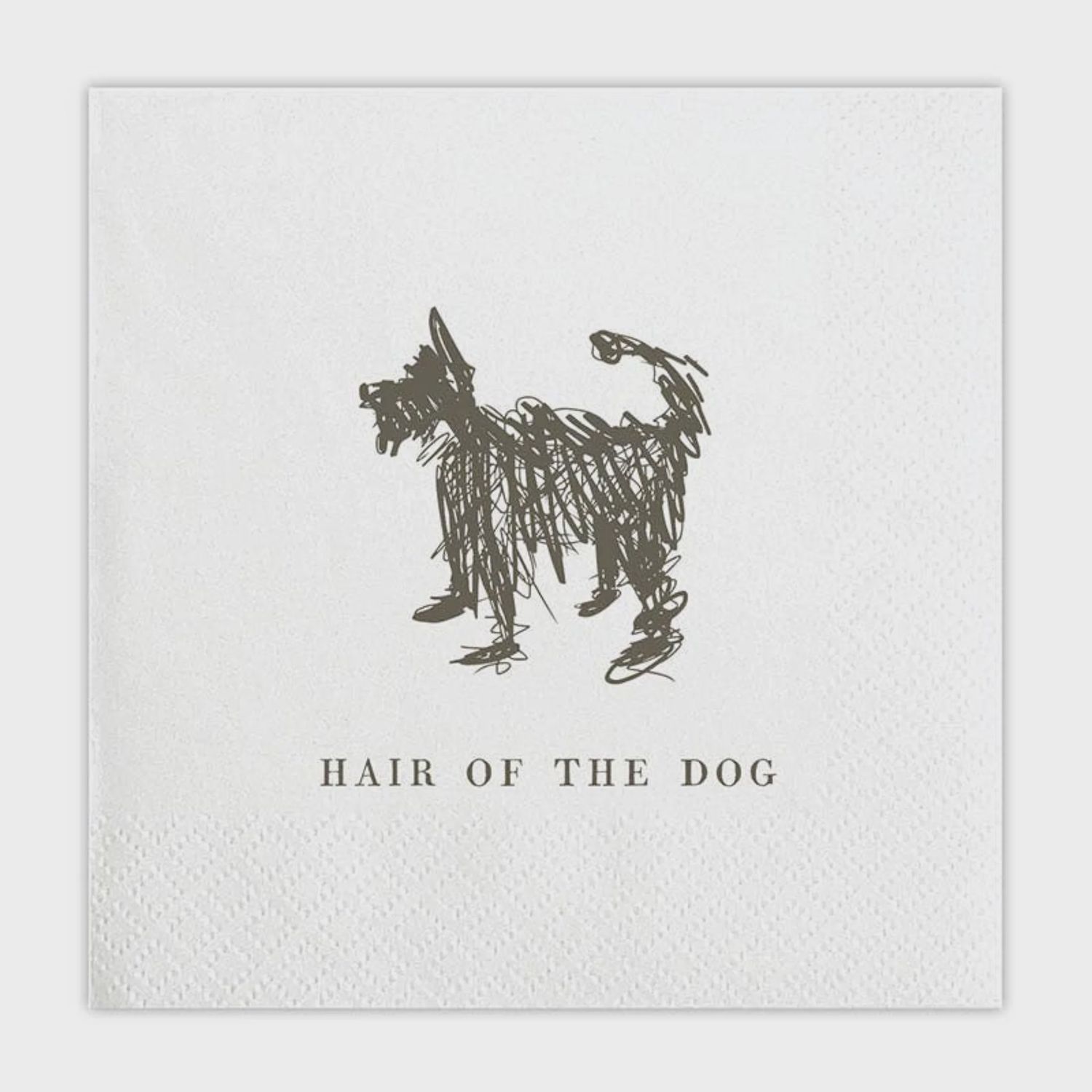 Face to Face Cocktail Napkin - Hair of The Dog