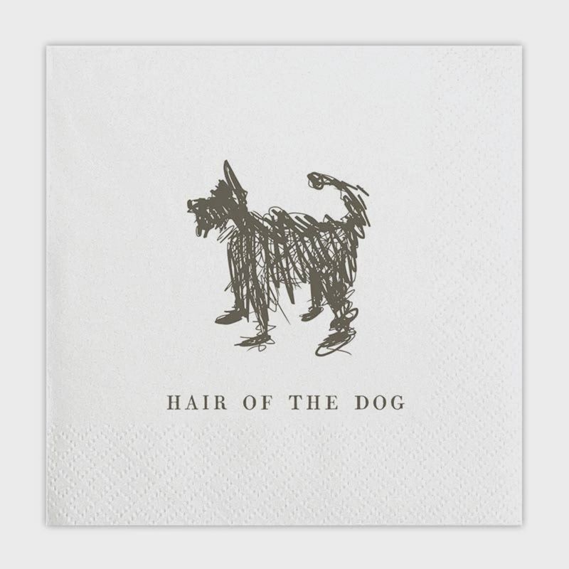 Cocktail Napkin - Hair of The Dog