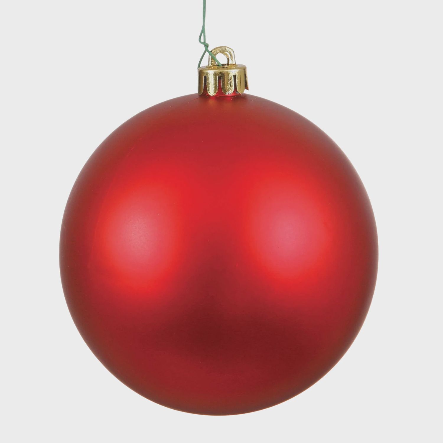 10&quot; Matte Ornament | Red