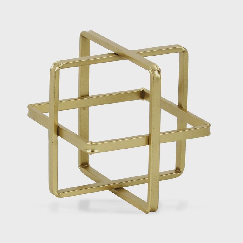Alle Geometric Cube | Gold