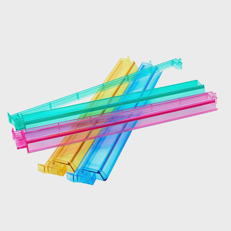 Acrylic Rack and Pusher Set | Multi-Color