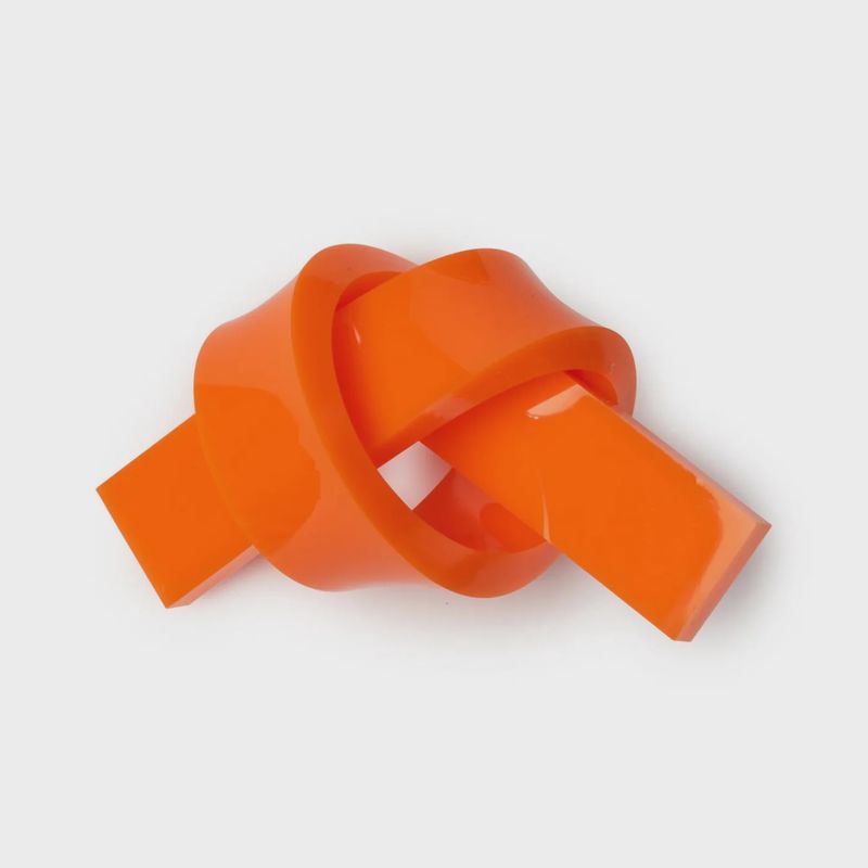 Acrylic Love Knot | Orange