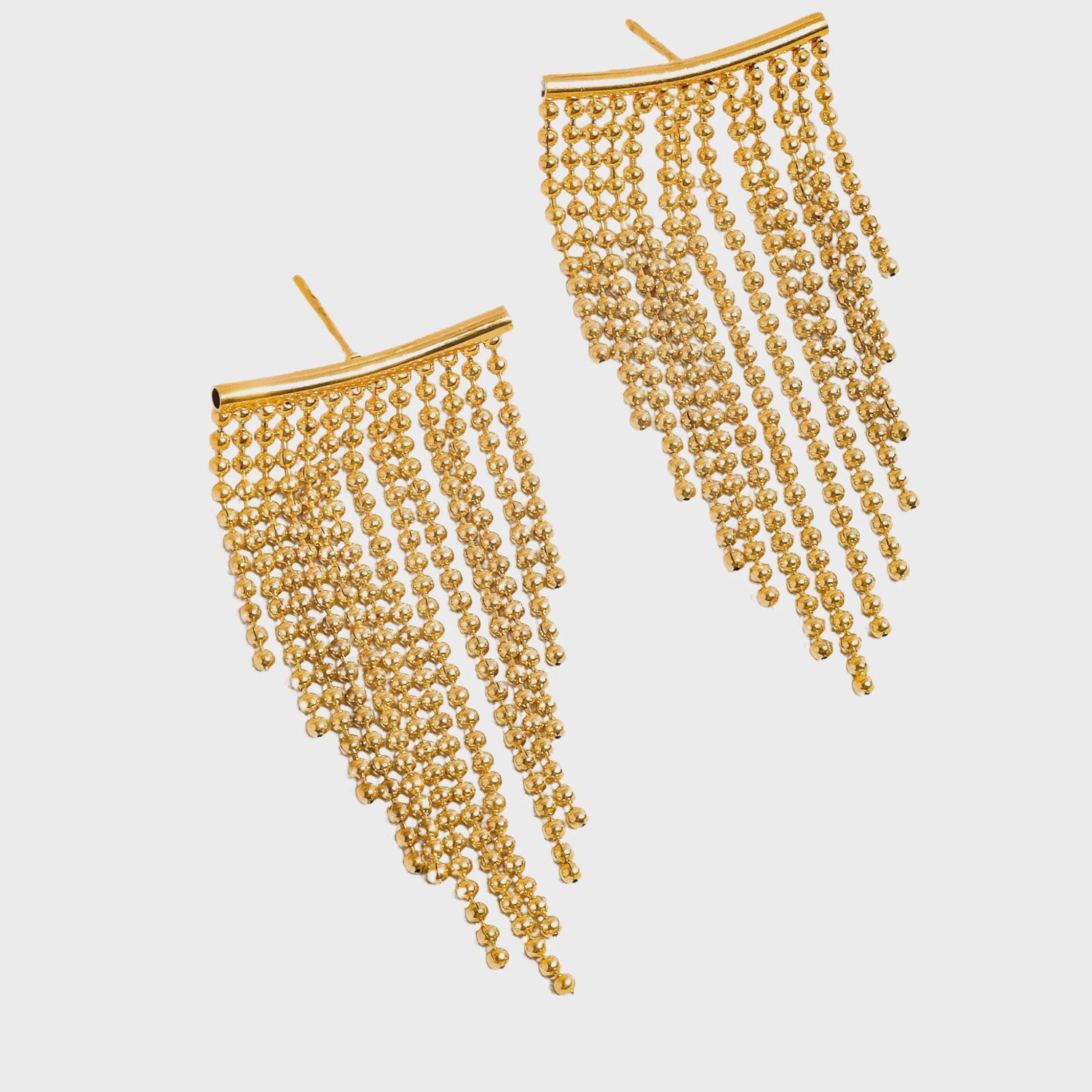 Bryce 18K Gold Dressy Tassel Earring