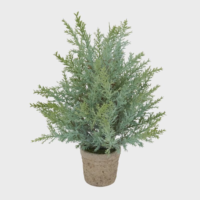 Potted Pine Tree - 14&quot; Long
