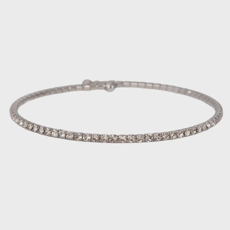 Pewter Bangle Bracelet