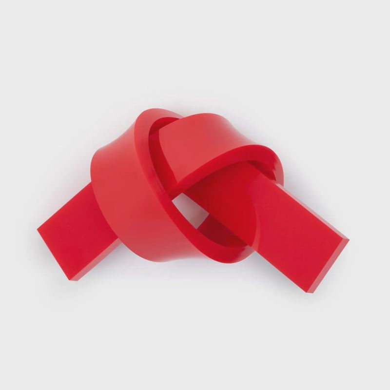 Acrylic Love Knot | Red