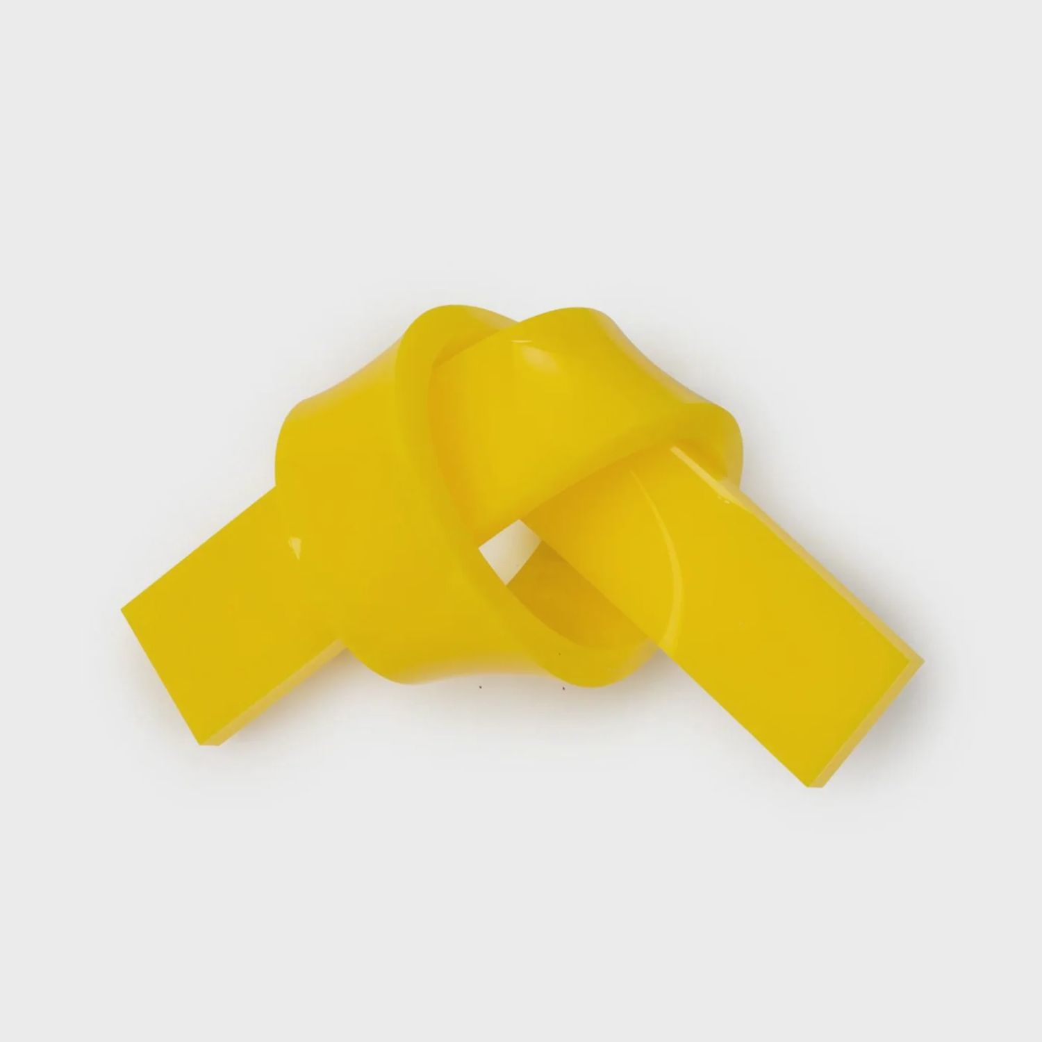 Acrylic Love Knot | Yellow