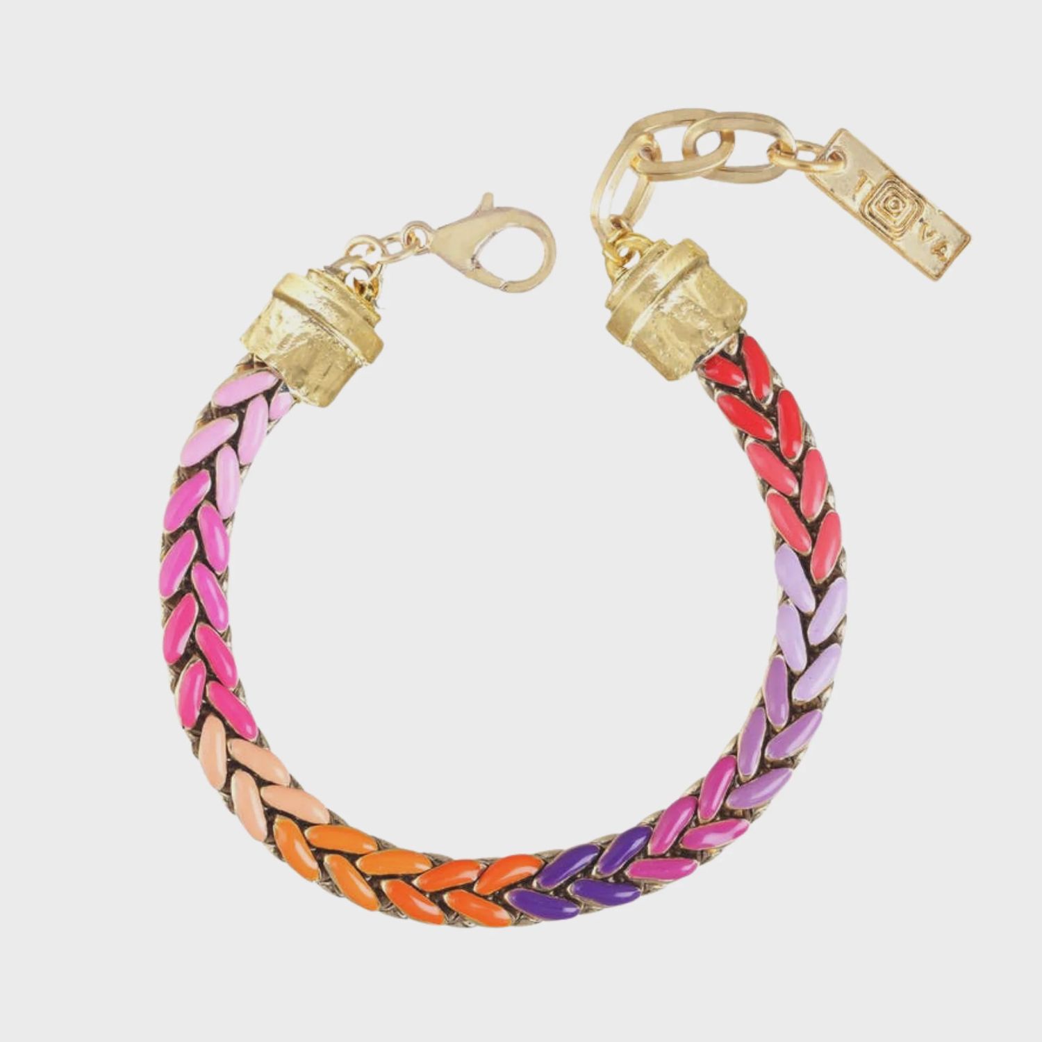 Selina Bracelet: Pink Ombre