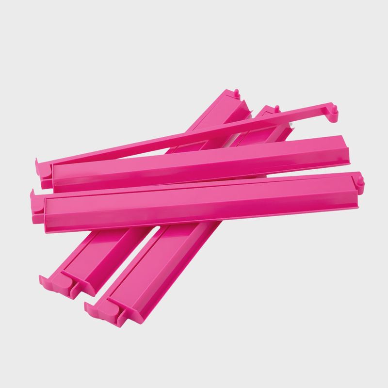 Acrylic Rack and Pusher Set | Hot Pink