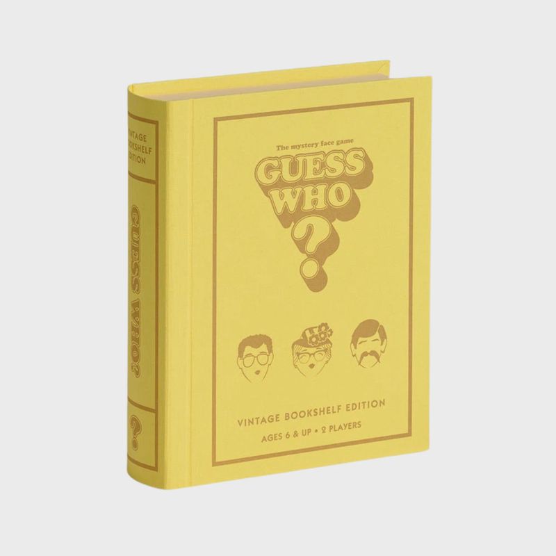 Guess Who? Vintage Bookshelf Edition