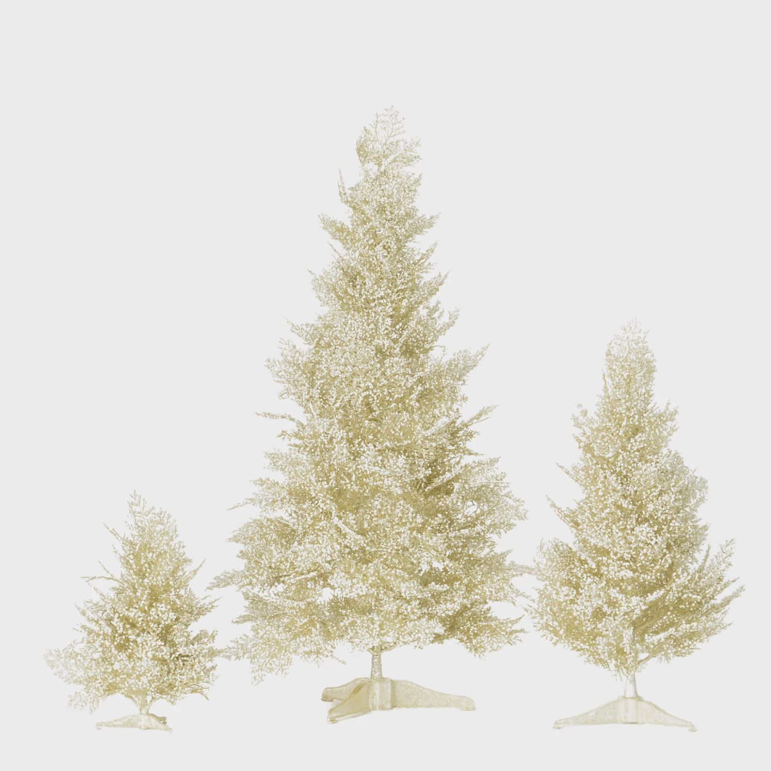 Champagne Decorative Tabletop Tree | 3 Sizes