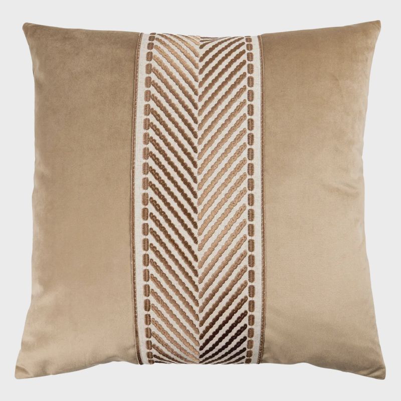Brooks Pillow | Fawn | 22&quot; x 22&quot;