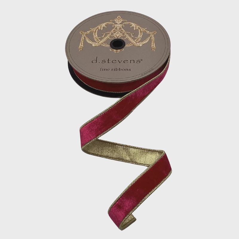 1.5&quot; Iridescent Pink Sequin Ribbon | 10 Yards