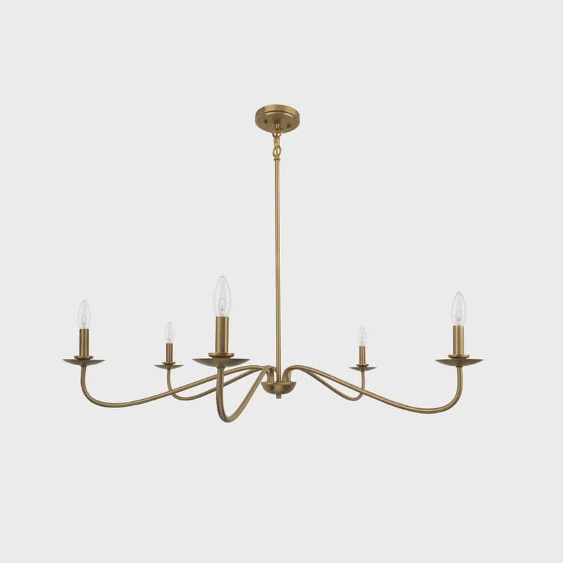 Ellie Gold Elegant Traditional Chandelier