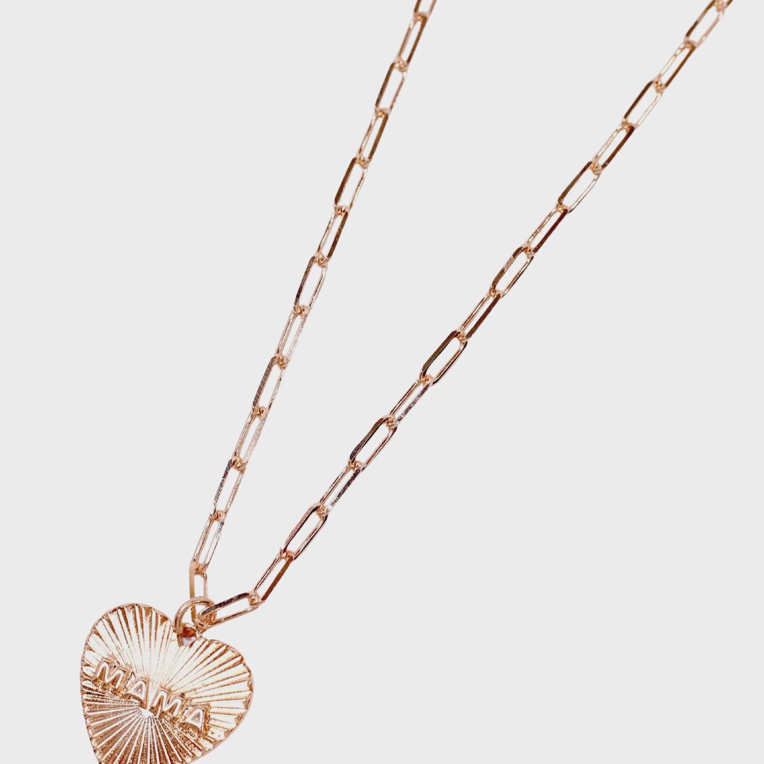 Mama Heart Necklace