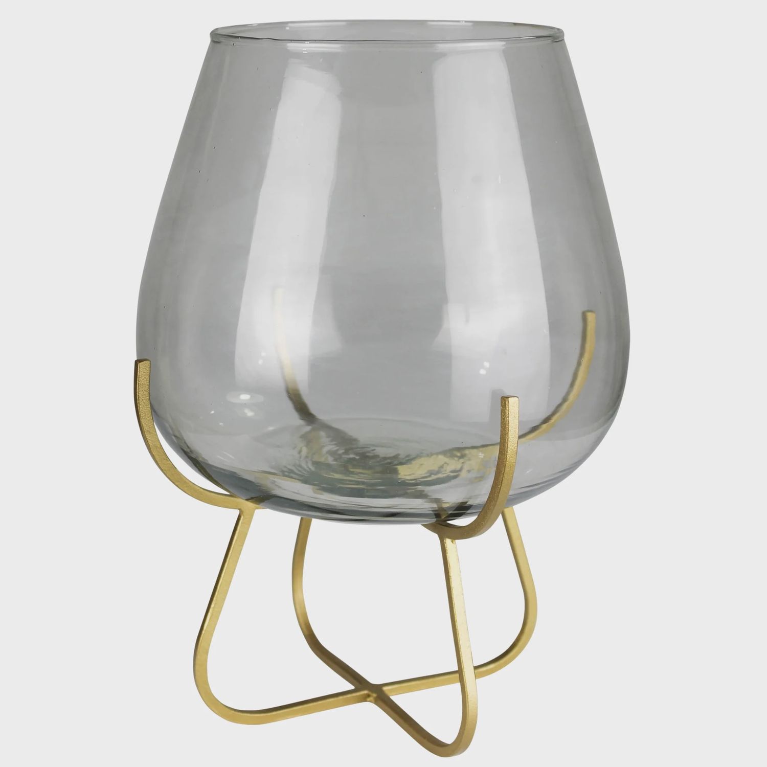 Vella Vase With Gold Stand