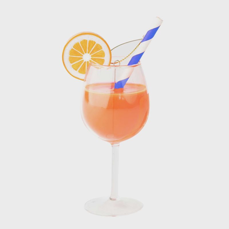 Aperitif Boxed Glass Ornament