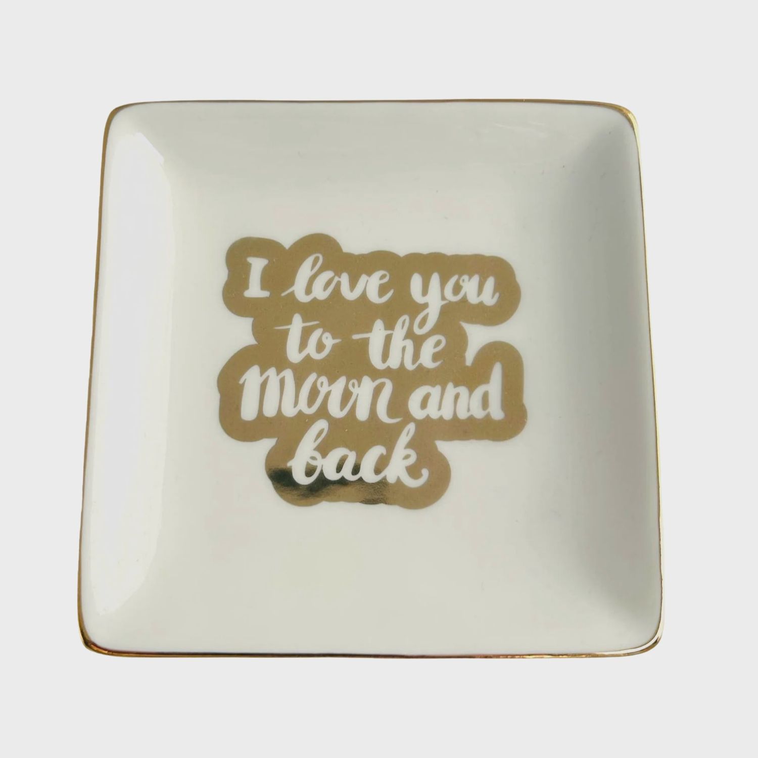 Love You to the Moon Trinket Dish