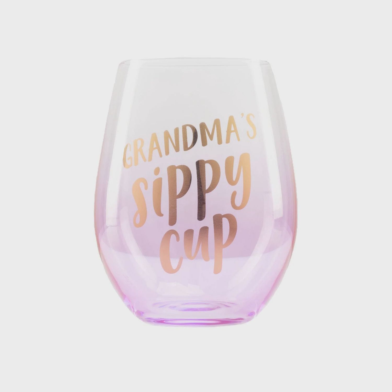Grandma&#39;s Sippy Cup Wine Glass