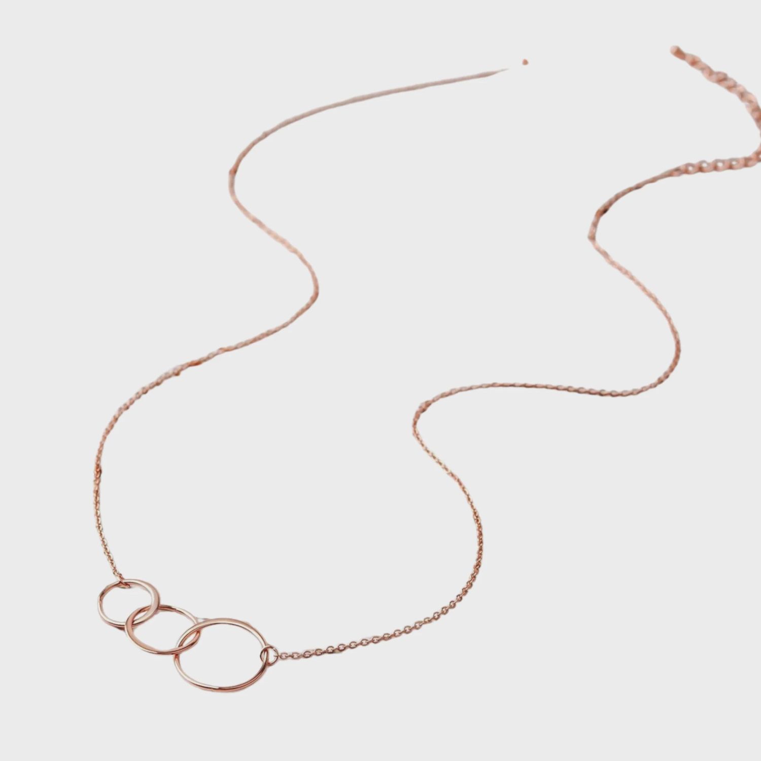 Precious Grandma Ring Necklace: Yellow Gold