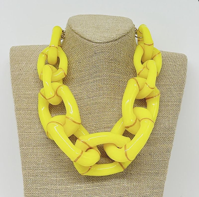Parker Kennedy- Michelle Bamboo Link Necklace