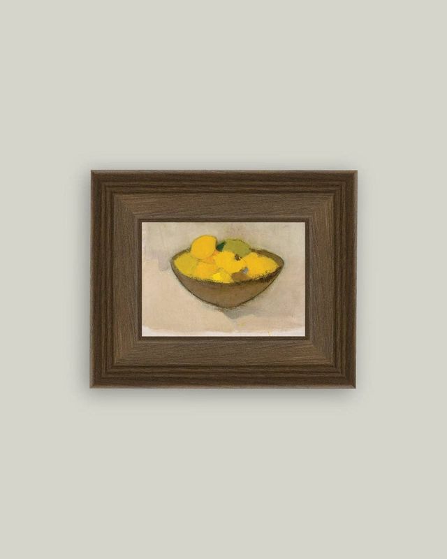 Lemons in a Bowl: 7x5
