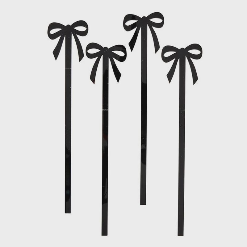 Bow Stir Sticks | Set Of 4