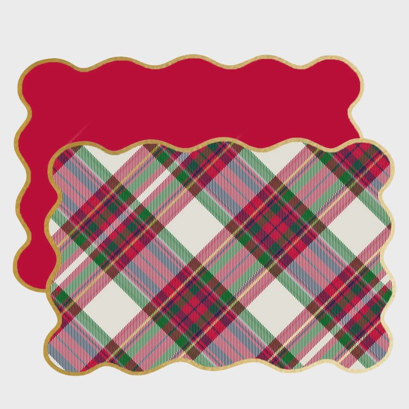 Holiday Plaid Placemat