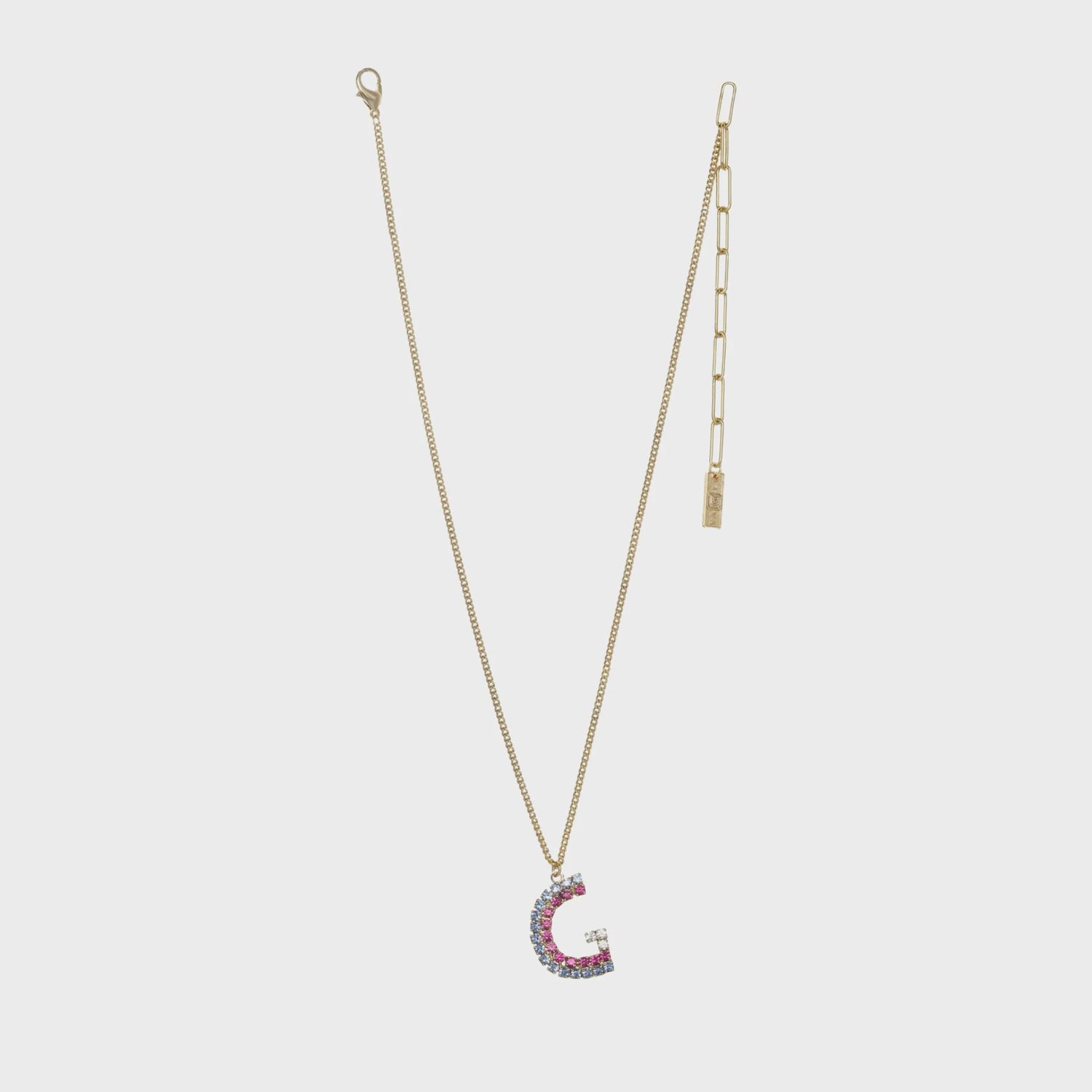 Mini Initials Necklace | G